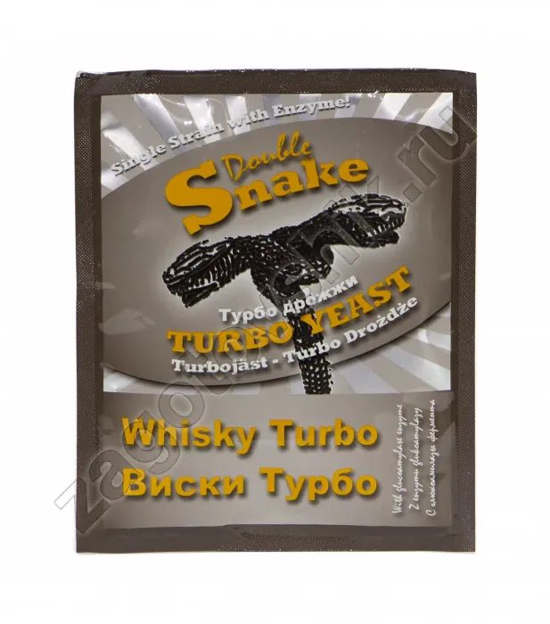Турбо дрожжи «Double Snake Whisky», 70 г